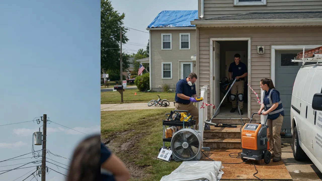 Water Damage Repair in Wheatcroft, KY near me
